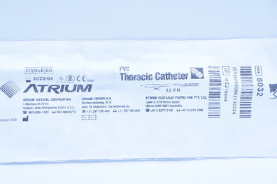 Atrium 8032 PVC Thoracic Cath. 32 Fr. (x)